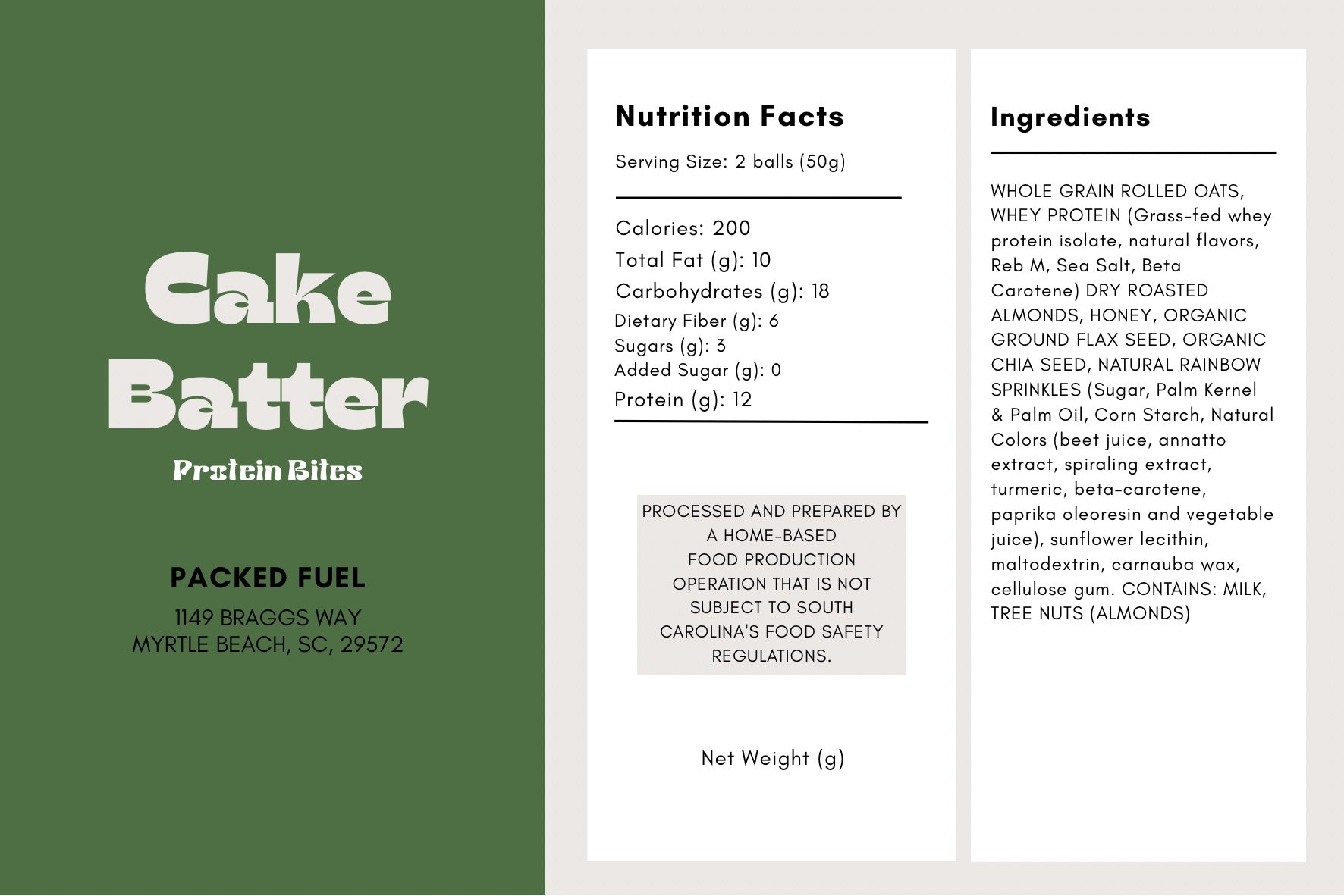 Artisan Protein Balls